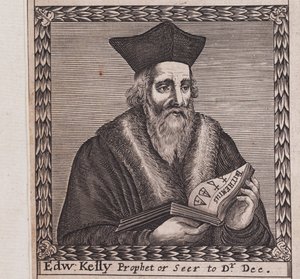 Edward Kelley aus: Die Ordnung der Inspirati, 1659