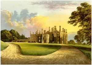 Eggesford House, Devon, Heim des Earl of Portsmouth, um 1880 von Unbekannt