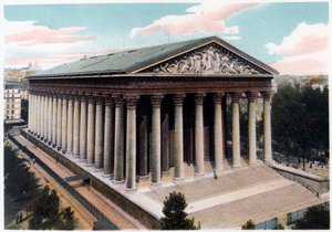 Eglise de la Madeleine, Paris, um 1900
