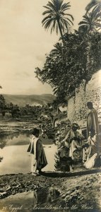 Ägypten - Mittagsruhe in der Oase, c1918-c1939