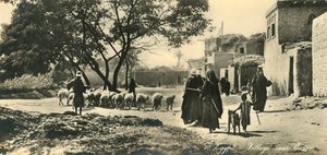 Ägypten - Dorf in der Nähe von Kairo, ca. 1918-1939