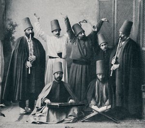Ägyptische tanzende Derwische, 1912 von Unbekannt