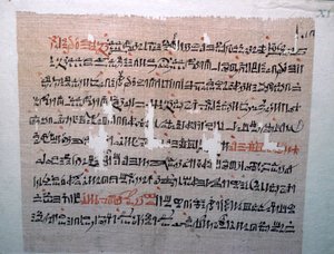 Ägyptische hieratische Schrift
