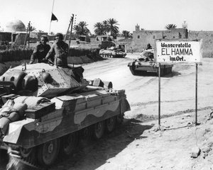 El Hamma, Nordafrika, Zweiter Weltkrieg, April 1943 von Unbekannt