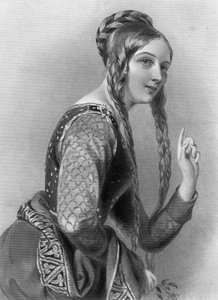 Eleonore von Aquitanien, Königin von Heinrich II. von England von Unbekannt