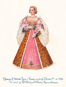 Eleanor von Österreich, Königin von Frankreich, zweite Frau von Franz I., 1911