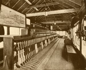 Elektromechanisches Stellwerk in Victoria, Southern Railway, 1930