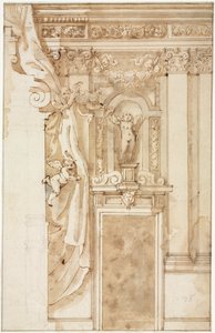 Erhebung für Wanddekoration, ca. 1550