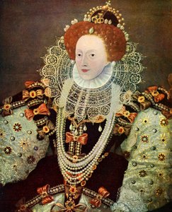 Elisabeth I., Königin von England und Irland, ca. 1588, ca. 1902-1905 von Unbekannt