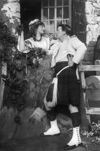 Ellaline Terriss und Seymour Hicks in The Gay Gordons, um 1907