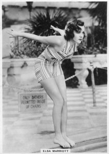 Elsa Marriott, Schauspielerin, 1938