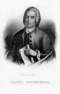 Emanuel Swedenborg, schwedischer Wissenschaftler, Philosoph und Mystiker, 1854 von Unbekannt