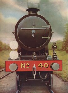 Lokomotivscheinwerfer und Scheiben auf der Southern Railway, 1926