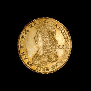 Englische Gold-Doppelkrone