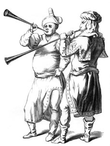 Englische Trompeter, 1375, 1849