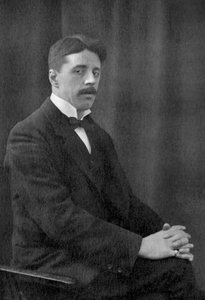 Enoch Arnold Bennett, britischer Romanautor, 1911