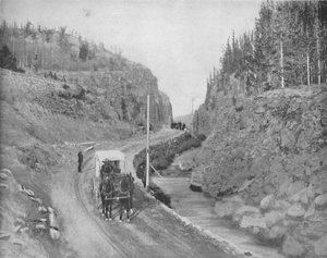 Eingang zum Yellowstone Park