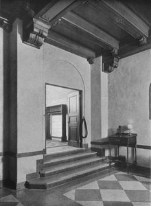 Eingang zum südöstlichen Speisesaal, das Fraternity Clubs Gebäude, New York City, 1924 von Unbekannt