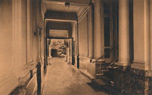 Eingang zur kubanischen Botschaft in Brüssel, Belgien, 1927 von Unbekannt