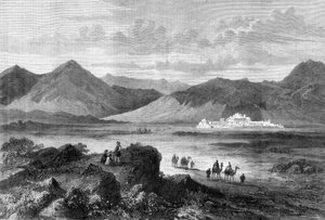 Eingang zum Khyber-Pass und Fort von Jamrood, Afghanistan, 1878
