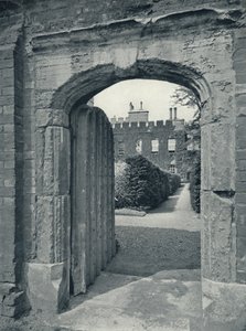 Eingang zur Provosts Lodge von den Spielfeldern, 1926