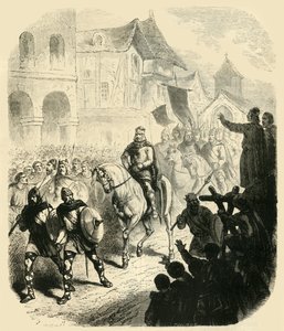 Einzug von Karl Martell in Paris nach dem Sieg über die Sarazenen, 732 n. Chr., 1890