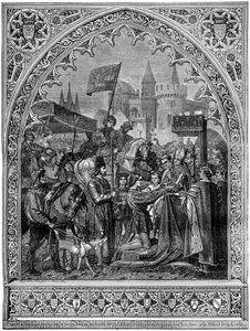 Einzug von Ludwig XI. von Frankreich in Troyes, 1462