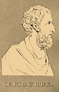 Epikur, 341-270 v. Chr., 1830
