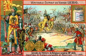 Episoden in der Geschichte Belgiens bis zum 13. Jahrhundert: Johann I. von Brabant, ca. 1900