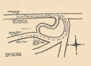 Epsom Rennbahn, 1940 von Unbekannt