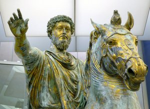 Reiterstatue von Marcus Aurelius, 161-180
