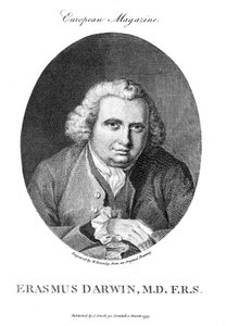 Erasmus Darwin, englischer Arzt und Naturforscher, 1795 von Unbekannt