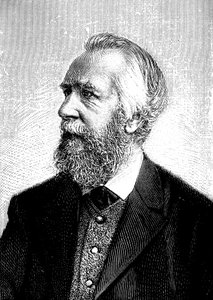 Ernst Haeckel 1834-1919, deutscher Zoologe und Evolutionist