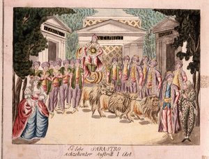 Es lebe Sarastro. Die Premiere der Zauberflöte von Mozart, 1790er Jahre