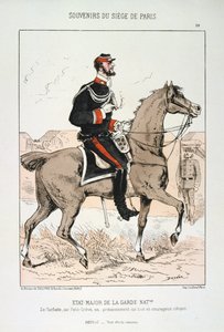 Etat Major de la Garde Nationale, Belagerung von Paris, Deutsch-Französischer Krieg, 1870-1871