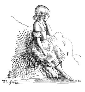 Radierung von Königin Victoria, 1840, 1900 von Unbekannt