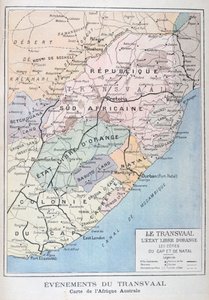 Ereignisse im Transvaal, Afrika, 1899
