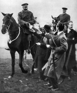 Ehemalige Soldaten und der König, Überprüfung von 20.000 Silver Badge Männern im Hyde Park, London, 1935 von Unbekannt