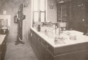 Untersuchungslabor des gerichtsmedizinischen Dienstes, 1914