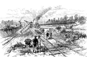 Ausgrabungen am Panamakanal, 1888