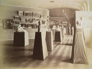 Ausstellungshalle, Haus der Literatur- und Kunstvereinigung, Russland, 1910er Jahre von Unbekannt