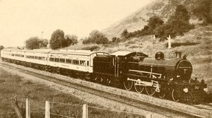 Expresszug, Bombay, Baroda und Central India Railway von Unbekannt