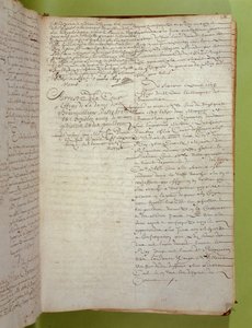 Auszug aus den Aufzeichnungen der Conciergerie über die Verurteilung zum Tod durch Hinrichtung und Verbrennung der Marquise de Brinvilliers, April 1673 von Unbekannt