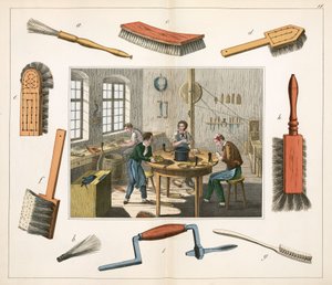 Fabrikation Der Bürstenmacher