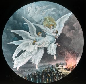 Der Treue in den Himmel getragen, ca. 1910