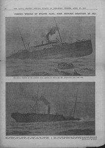 Berühmte Wracks vergangener Tage: Einige historische Katastrophen auf See, 20. April 1912