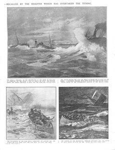 Berühmte Wracks vergangener Tage: Einige historische Katastrophen auf See, 20. April 1912 von Unbekannt