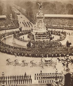 Fanfare von Trompeten, Trommelwirbel, 12. Mai 1937
