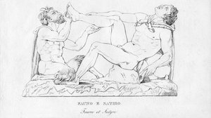Faun und Satyr, ca. 1850 von Unbekannt
