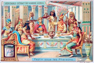 Fest zur Zeit der Pharaonen, Altes Ägypten, ca. 1900
